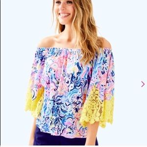 Lilly Pulitzer Zaylee Top So Sofishticated